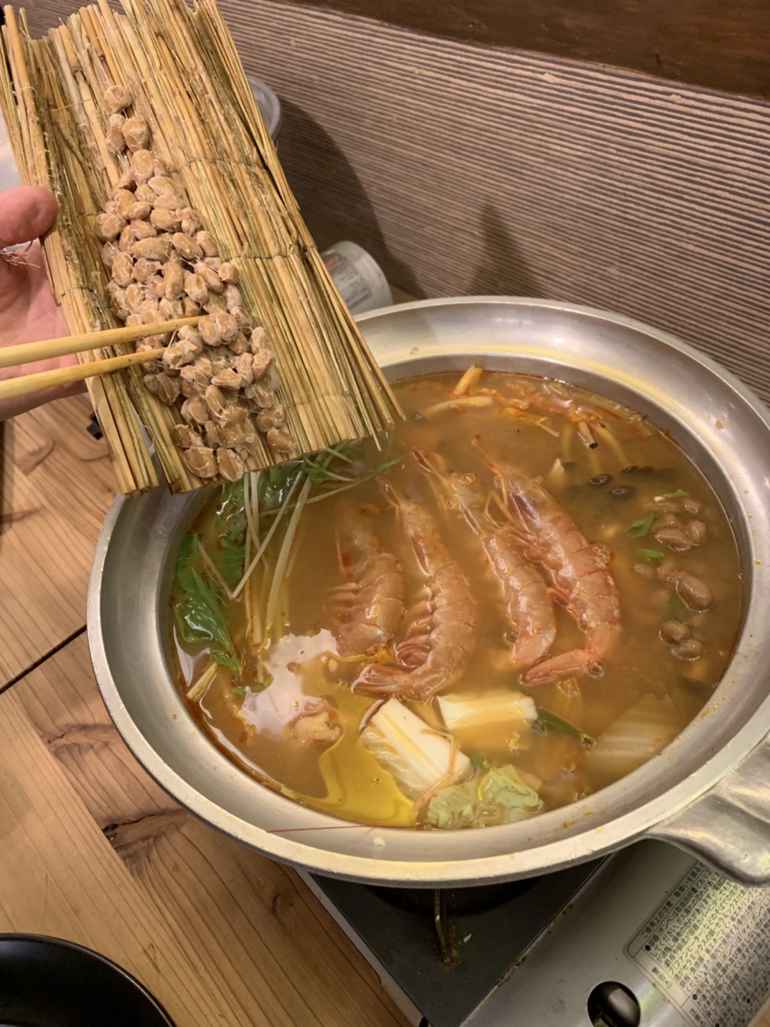 梅田中崎てつたろう【うにしゃぶ/納豆鍋】/茶屋町/梅田/中崎町/